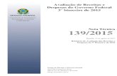 Avaliação de Receitas e Despesas do Governo Federal 3° bimestre ...