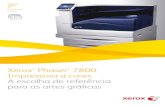 Brochura da Phaser 7800 - Impressora a Cores com Qualidade ...