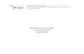 Relatório de Gestão Vice-Reitoria 2013/2014 - Unila
