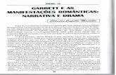 Garrett e as Manifestações Românticas: narrativa e drama