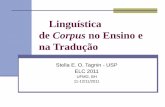 A Linguística de Corpus no Ensino e na Tradução