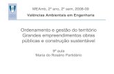 9ª aula - Prof. Maria do Rosário Partidário