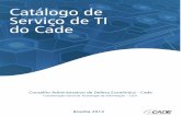 Catálogo de Serviço de Tecnologia da Informação