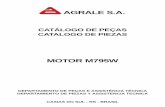 Catálogo de Peças dos Motores Agrale - M795W