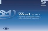 Microsoft Word 2010 - Centro Atlântico
