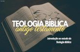 Introdução ao estudo da Teologia Bíblica