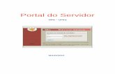 Apresentação do Portal do Servidor e suas funcionalidades.
