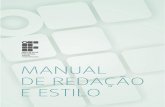Manual de redação e estilo do IF Sertão-PE