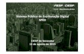 CIESP de Sorocaba - Sistema Público de Escrituração Digital - SPED