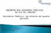 Encontro dos Ouvidores Públicos do Rio de Janeiro