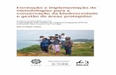 Formação e implementação de metodologias para a conservação ...