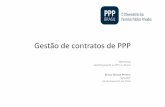 Gestão de Contratos de PPP Bruno Ramos Pereira