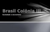 Brasil Colônia III - Escravidão