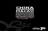 China, Hong Kong e Macau - Estudo de Mercado 2008-2013
