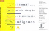 Manual para administração de organizações indígenas