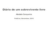 Diario de um sobrevivente livre - Abdala Cerqueira