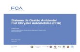 Sistema de Gestão Ambiental Fiat Chrysler Automobiles (FCA)