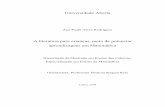 AnaRodrigues-A literatura crianças..aprendizagens Matemática.pdf