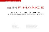 Manual dE títulos públicos DE RENDA FIXA