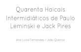 Quarenta Haicais Intermidiáticos de Paulo Leminski e Jack Pires