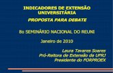 PROPOSTA PARA DEBATE Laura Tavares Soares Pró-Reitora de ...