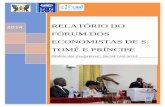 relatório do fórum dos economistas de s. tomé e príncipe
