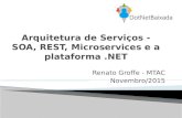 Arquitetura de Serviços - SOA, REST, Microservices e a plataforma .NET