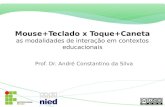 Mouse+Teclado x Toque+Caneta: as modalidades de interação em contextos educacionais