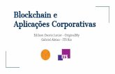 Blockchain e Aplicações Corporativas - CoinBR Summit 2016