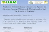 [IIAM] Análise da Vulnerabilidade Climática na Aptidão de Algumas Culturas