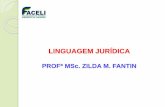 FACELI - D1 - Zilda Maria Fantin Moreira  -  Linguagem Jurídica - AULA 04