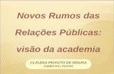 Novos Rumos das Relações Públicas - Diretrizes Curriculares Nacionais do Curso de Graduação em Relações Públicas
