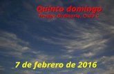 DOMINGO 5º DEL TO. CICLO C. DIA 7 DE FEBRERO DEL 2016. PPS