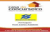 Escriturário Banco do Brasil - Questões de Português