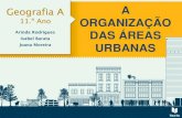 A organização das áreas urbanas
