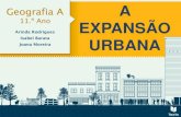 A expansão urbana