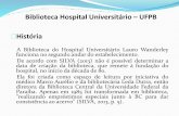 Biblioteca Hospital Universitário – UFPB