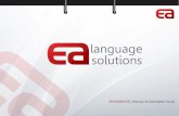 Brand book | Manual de marca EA Language Solutions