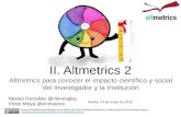 II. Altmetrics (parte 2)