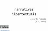 Narrativas Hipertextuais UCS