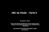 ABC da Moda (parte 2)