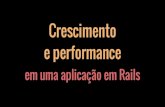 TDC São Paulo 2015 Ruby - Crescimento e performance em uma aplicação em Rails