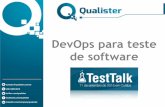 DEV-OPS para teste de software