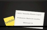 Maternal I B / 1º Bimestre - Professora Maria de Loudes