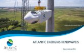 Apresentação Institucional - Atlantic Energias Renováveis