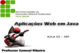 Introdução à programação para web com Java -  Módulo 03: Conceitos básicos de Java Server Pages (JSP)