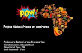 Projeto Música Africana em quadrinhos