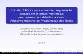 Seminário de robótica - PUCRS