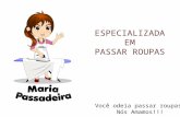 Maria Passadeita - Apresentação investidores
