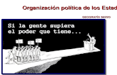 Organización política  del estado